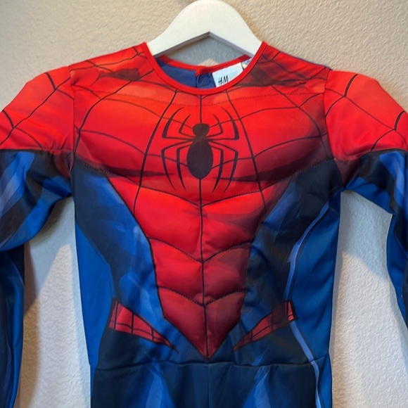 Marvel Spiderman Padded Muscle Costume Halloween Superhero Size 6X 7 - Picture 3 of 14